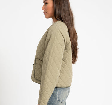 Harper Quilted Jacket Mermaid Kalamata - Things I Like Things I Love