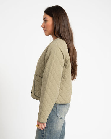 Harper Quilted Jacket Mermaid Kalamata - Things I Like Things I Love