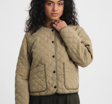 Harper Quilted Jacket Mermaid Kalamata - Things I Like Things I Love
