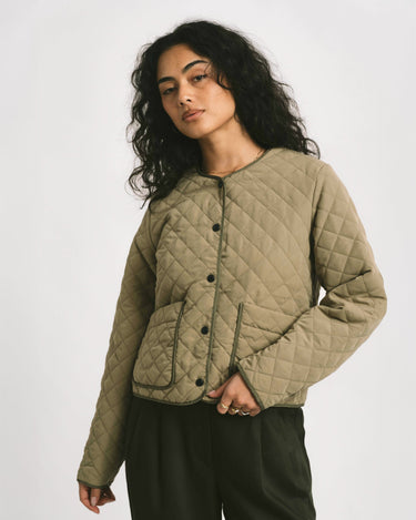 Harper Quilted Jacket Mermaid Kalamata - Things I Like Things I Love