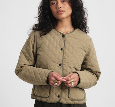 Harper Quilted Jacket Mermaid Kalamata - Things I Like Things I Love
