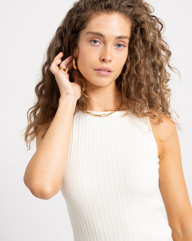 Hazel Top Knit Vanilla Ice - Things I Like Things I Love