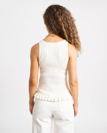 Hazel Top Knit Vanilla Ice - Things I Like Things I Love