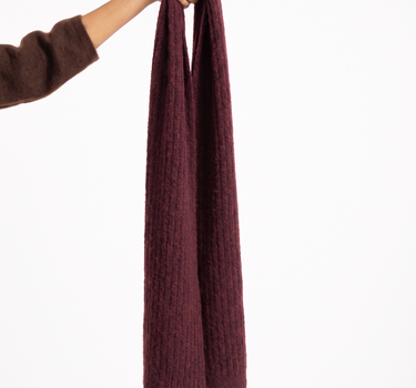 TILTIL Scarf Hazel Bordeaux