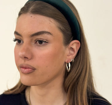 Headband Velvet Green - Things I Like Things I Love