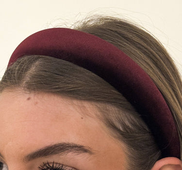 Headband Velvet Red - Things I Like Things I Love