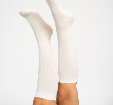 Helle Knee Socks Offwhite - Things I Like Things I Love