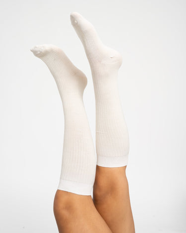 Helle Knee Socks Offwhite - Things I Like Things I Love