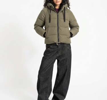 MSCHPavinaria Short Jacket Dark Green