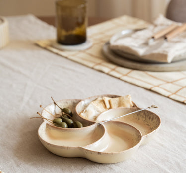HKLIVING Borrelschaal Grit Beige - Things I Like Things I Love