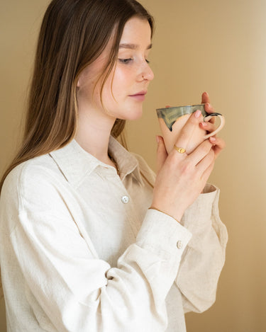 HKLIVING Cappuccino Mug Blossom - Things I Like Things I Love