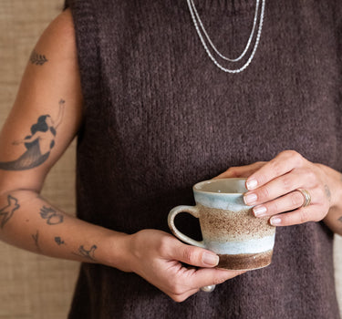 HKLIVING Cappuccino Mug Skyline - Things I Like Things I Love