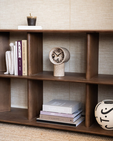 HKLIVING Clock Retro Ceramic Cream - Things I Like Things I Love