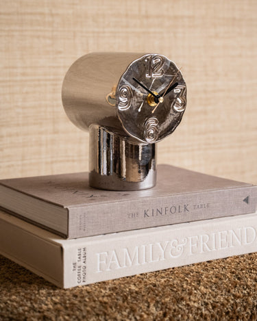 HKLIVING Clock Retro Chrome - Things I Like Things I Love