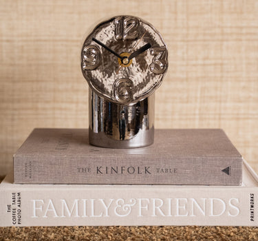 HKLIVING Clock Retro Chrome - Things I Like Things I Love