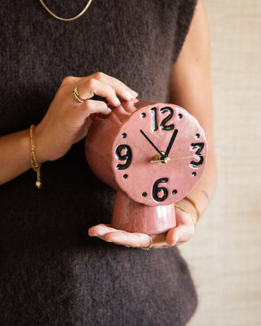 HKLIVING Clock Retro Pink - Things I Like Things I Love