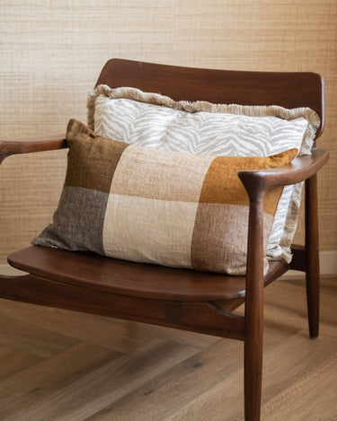 HKLIVING Cushion Meadow Woven Linen - Things I Like Things I Love