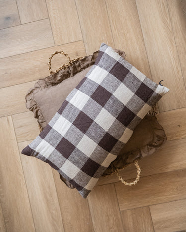 HKLIVING Cushion Vineyard Woven Linen - Things I Like Things I Love
