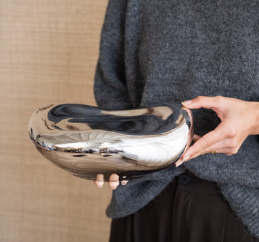 HKLIVING Deco Bowl Gleam Chrome - Things I Like Things I Love