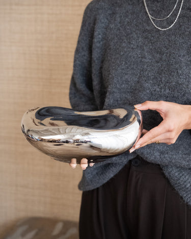 HKLIVING Deco Bowl Gleam Chrome - Things I Like Things I Love