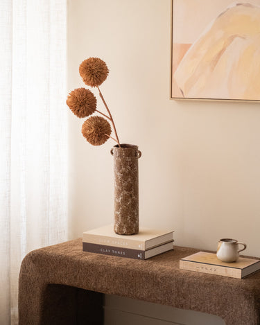 HKLIVING Grote Deco Vaas Porto Bruin - Things I Like Things I Love