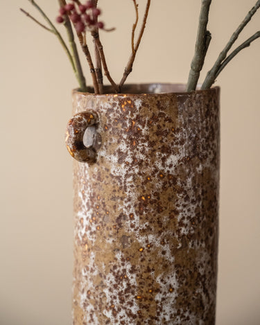 HKLIVING Grote Deco Vaas Porto Bruin - Things I Like Things I Love