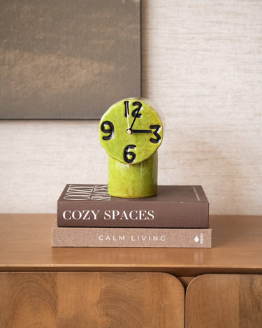 HKLIVING Klok Retro Groen - Things I Like Things I Love