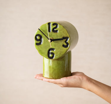 HKLIVING Klok Retro Groen - Things I Like Things I Love