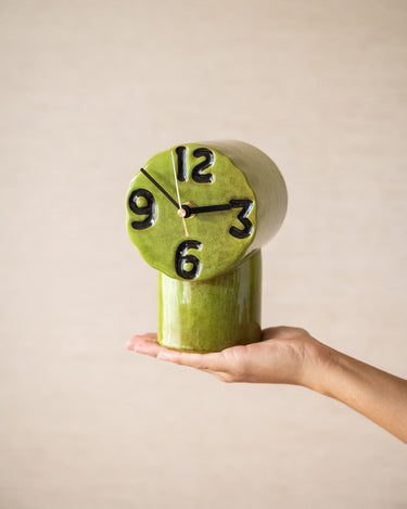 HKLIVING Klok Retro Groen - Things I Like Things I Love