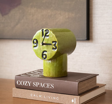 HKLIVING Klok Retro Groen - Things I Like Things I Love
