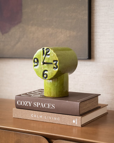 HKLIVING Klok Retro Groen - Things I Like Things I Love