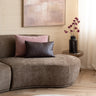 HKLIVING Kussen Gevlochten Bruin - Things I Like Things I Love