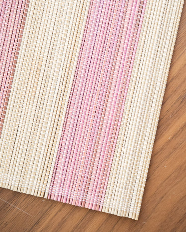 HKLIVING Placemat Striped Pink - Things I Like Things I Love