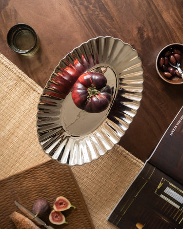 HKLIVING Serving Bowl Chrome - Things I Like Things I Love