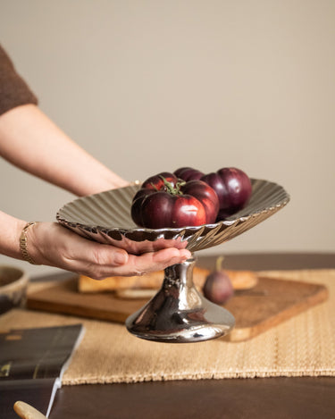 HKLIVING Serving Bowl Chrome - Things I Like Things I Love