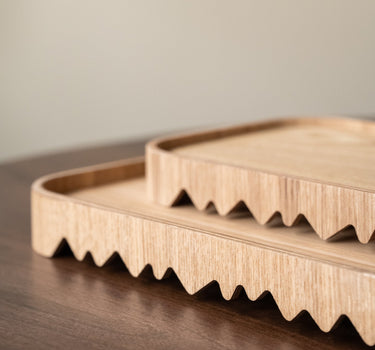 HKLIVING Serving Tray Natural Wood - Things I Like Things I Love