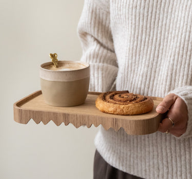 HKLIVING Serving Tray Natural Wood - Things I Like Things I Love
