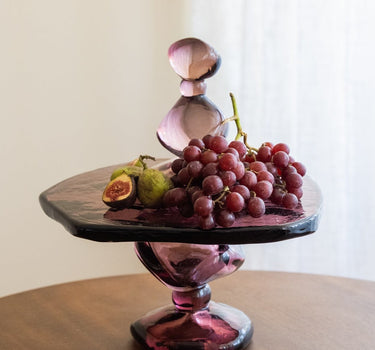 HKLIVING Taartplateau Jewel Amethist Roze - Things I Like Things I Love