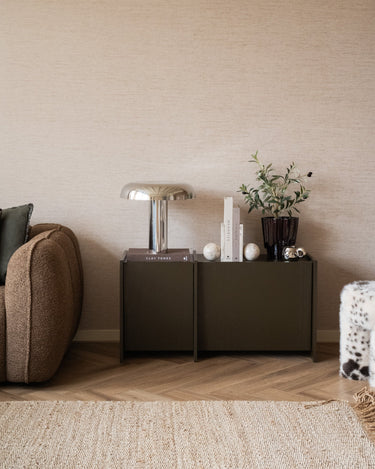 HKLIVING Table Lamp Mushroom Chrome - Things I Like Things I Love