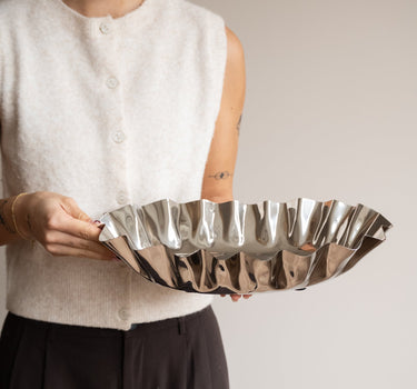 HKLIVING Tray Chrome 100% Stainless Steel Silver - Things I Like Things I Love