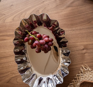 HKLIVING Tray Chrome 100% Stainless Steel Silver - Things I Like Things I Love