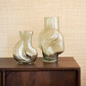 HKLIVING Vase Gleam Glass Olive - Small - Things I Like Things I Love