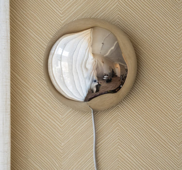 HKLIVING Wall Lamp Orb Chrome - Things I Like Things I Love