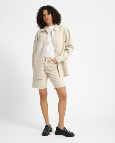 Holla Loose Shorts Color Box Pumice Stone - Things I Like Things I Love