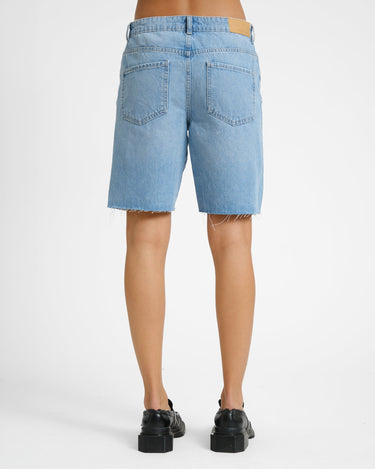 Holla Loose Shorts Light Blue Denim - Things I Like Things I Love