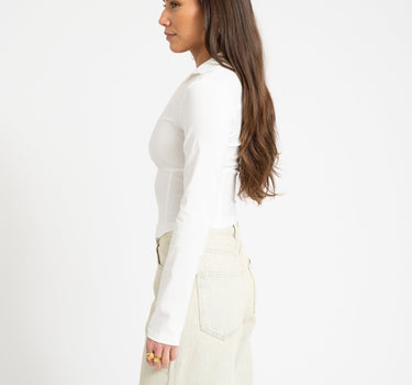 Hook and Eye Shirt Off White - Things I Like Things I Love