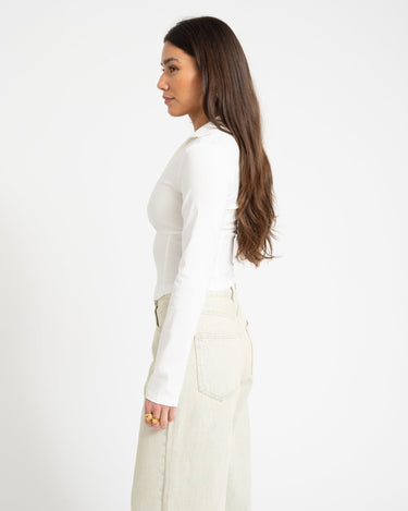 Hook and Eye Shirt Off White - Things I Like Things I Love