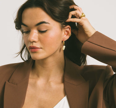 Hoop Butter Yellow Gold - Things I Like Things I Love