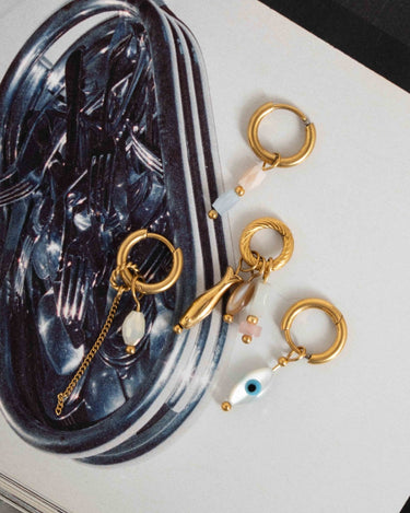 Hoop Cain Water Drop Gold - Things I Like Things I Love