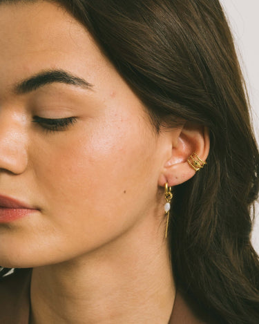 Hoop Cain Water Drop Gold - Things I Like Things I Love